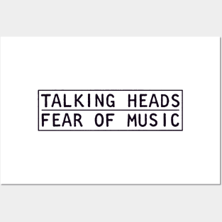 The Talking Heads - Fear of Music Posters and Art